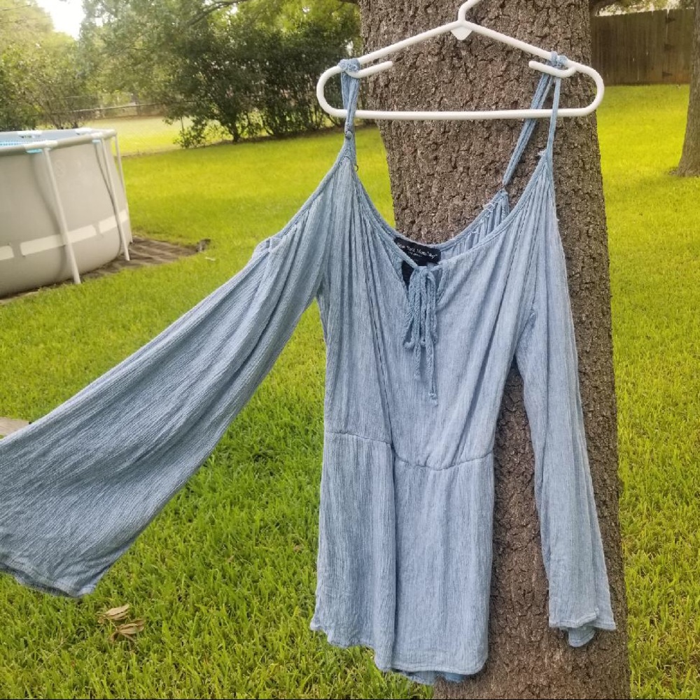 Light Blue Romper